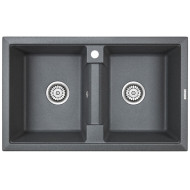 Кухонная мойка Paulmark Tandem 80/2 PM238150-DG Графит