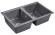Кухонная мойка Paulmark Tandem 80/2 PM238150-DG Графит Кухонная мойка Paulmark Tandem 80/2 PM238150-DG Графит