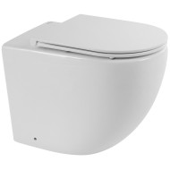 Унитаз BelBagno Sfera-R BB2141CBR/BB870SC приставной с сиденьем Микролифт Унитаз BelBagno Sfera-R BB2141CBR/BB870SC приставной с сиденьем Микролифт