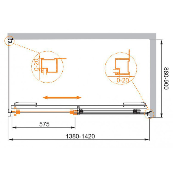 Душевой уголок Cezares Lux Soft 140x90 LUX-SOFT-W-AH-1-140/90-C-Cr-IV профиль Хром стекло прозрачное Душевой уголок Cezares Lux Soft 140x90 LUX-SOFT-W-AH-1-140/90-C-Cr-IV профиль Хром стекло прозрачное