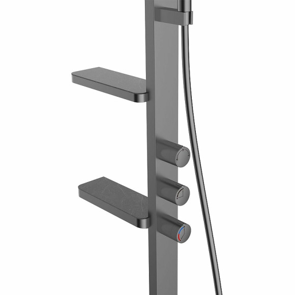 Душевая система Vincea Inspire VSFS-3I11GM Вороненая сталь Душевая система Vincea Inspire VSFS-3I11GM Вороненая сталь