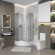 Душевая кабина Niagara Classic 90x90 NG-3301-14BKG с гидромассажем Душевая кабина Niagara Classic 90x90 NG-3301-14BKG с гидромассажем