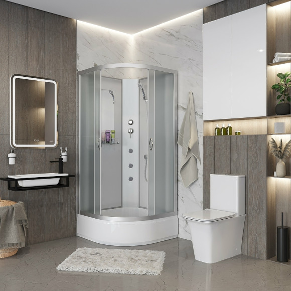 Душевая кабина Niagara Classic 90x90 NG-3301-14BKG с гидромассажем Душевая кабина Niagara Classic 90x90 NG-3301-14BKG с гидромассажем