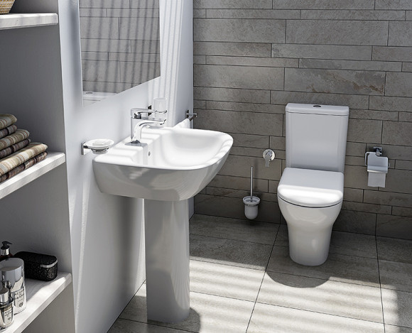 Унитаз компакт Vitra Zentrum Rim-Ex 9824B003-7207 с бачком и сиденьем Микролифт Унитаз компакт Vitra Zentrum Rim-Ex 9824B003-7207 с бачком и сиденьем Микролифт