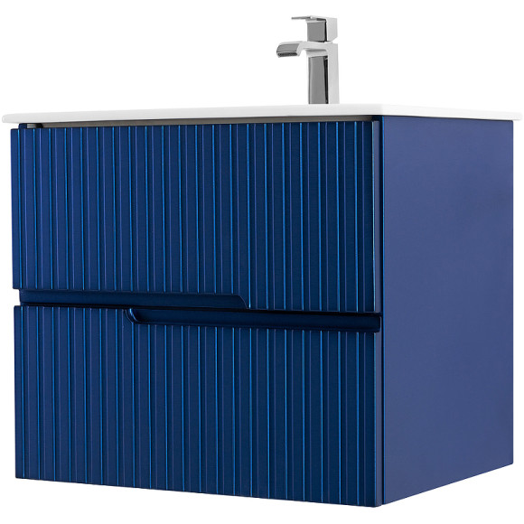 Тумба под раковину Cezares Duet 60 DUET-600-2C-SO-SPF-P подвесная Sapfiro