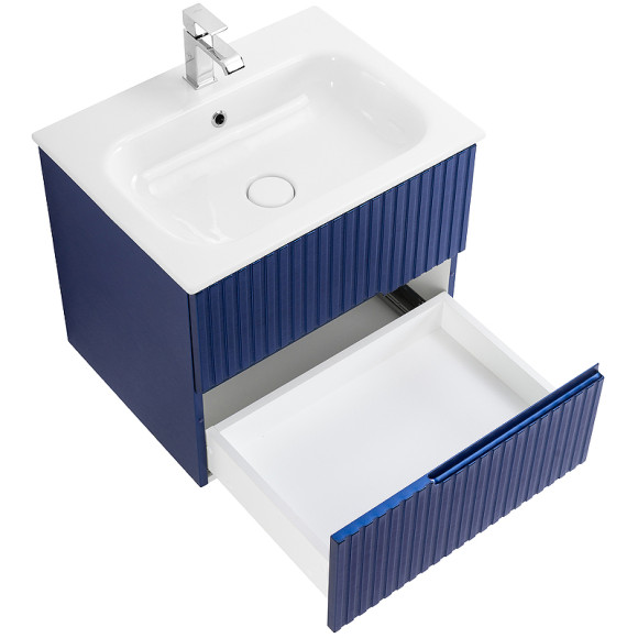 Тумба под раковину Cezares Duet 60 DUET-600-2C-SO-SPF-P подвесная Sapfiro