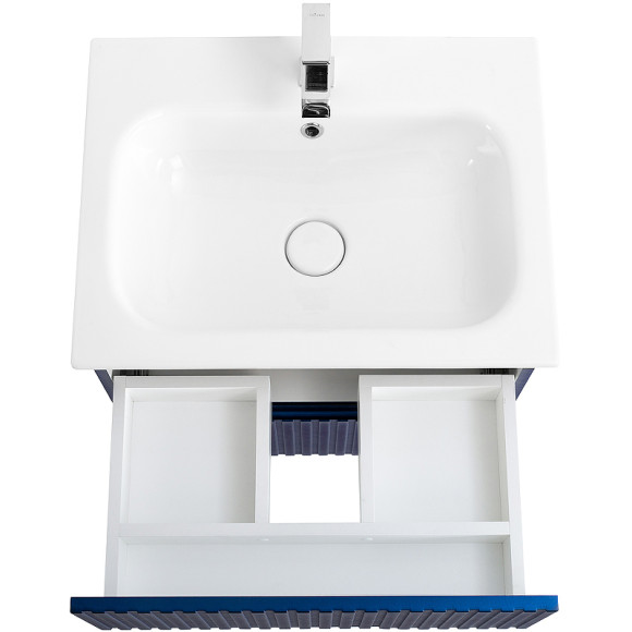 Тумба под раковину Cezares Duet 60 DUET-600-2C-SO-SPF-P подвесная Sapfiro