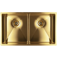 Кухонная мойка Iddis Edifice 75 EDI75B2i77 Золото матовое