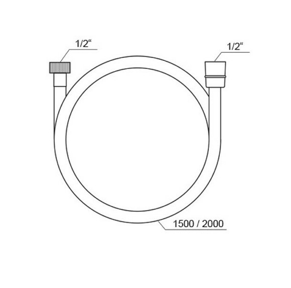 Душевой шланг Ravak SatinFlex 913.00 X07P176 Хром Душевой шланг Ravak SatinFlex 913.00 X07P176 Хром