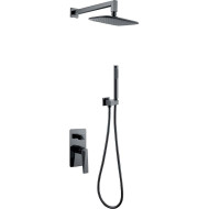 Душевая система Boheme Venturo 374-SGM Оружейная сталь глянцевая