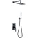 Душевая система Boheme Venturo 374-SGM Оружейная сталь глянцевая