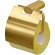 Держатель туалетной бумаги Remer Lounge LN60BG с крышкой Золото брашированное Держатель туалетной бумаги Remer Lounge LN60BG с крышкой Золото брашированное