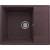 Кухонная мойка Ulgran Quartz Prima 605-06 Трюфель