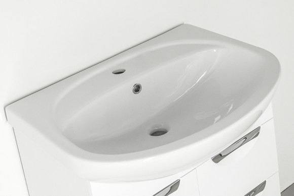 Тумба под раковину Style Line Жасмин 65 Белый глянец Тумба под раковину Style Line Жасмин 65 Белый глянец