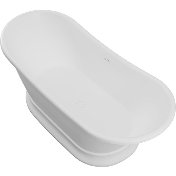 Ванна из искусственного камня Allen Brau Classic 170x75 2.35004.21 Белая матовая без гидромассажа Ванна из искусственного камня Allen Brau Classic 170x75 2.35004.21 Белая матовая без гидромассажа