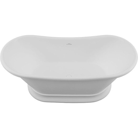 Ванна из искусственного камня Allen Brau Classic 170x75 2.35004.21 Белая матовая без гидромассажа Ванна из искусственного камня Allen Brau Classic 170x75 2.35004.21 Белая матовая без гидромассажа