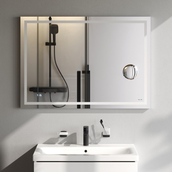 Зеркало AM.PM Gem 100 M91AMOX1003WG с подсветкой с механическим выключателем