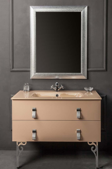 Тумба под раковину Boheme Armadi Art NeoArt 100 831-100-CP подвесная Cappucino