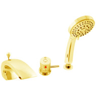 Смеситель на борт ванны Rav Slezak Dunaj Termostat DT272.5SZ с термостатом Золото Смеситель на борт ванны Rav Slezak Dunaj Termostat DT272.5SZ с термостатом Золото