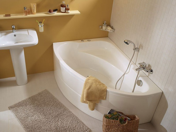 Акриловая ванна Santek Гоа 150 R без гидромассажа R