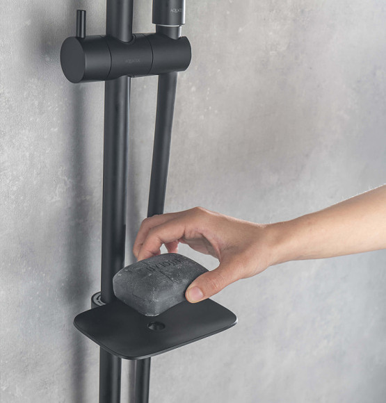 Комплект смесителей Aquatek Вега AQ1030MB Черный матовый