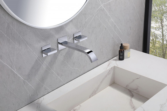 Смеситель для раковины Abber Wasserfall AF8612 Хром