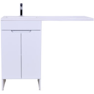 Тумба с раковиной Orange Kandy 110 L OPKD-110TUW+RAL Белый глянец Тумба с раковиной Orange Kandy 110 L OPKD-110TUW+RAL Белый глянец