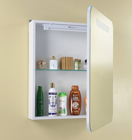 Зеркальный шкаф Onika Неаполь 60.01 R 206064 с подсветкой Белый Зеркальный шкаф Onika Неаполь 60.01 R 206064 с подсветкой Белый