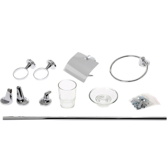 Набор аксессуаров для ванной Orange Y01-888cr Хром Набор аксессуаров для ванной Orange Y01-888cr Хром