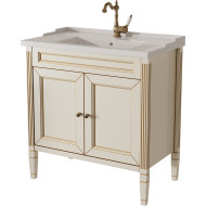 Тумба под раковину Caprigo Albion Promo 80 33312-В002 Бежевая матовая