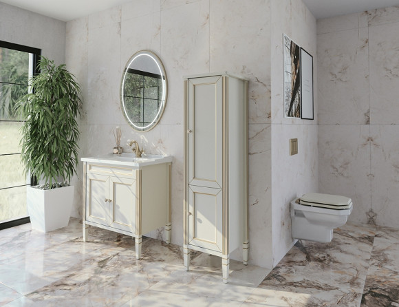 Тумба под раковину Caprigo Albion Promo 80 33312-В002 Бежевая матовая Тумба под раковину Caprigo Albion Promo 80 33312-В002 Бежевая матовая