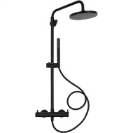 Душевая система AQUAme AQM8001MB Черная матовая