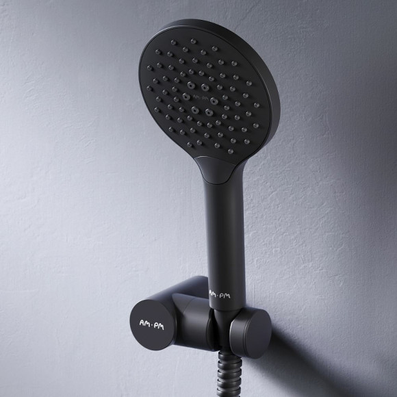 Душевой гарнитур AM.PM Like F0118022 Черный матовый Душевой гарнитур AM.PM Like F0118022 Черный матовый