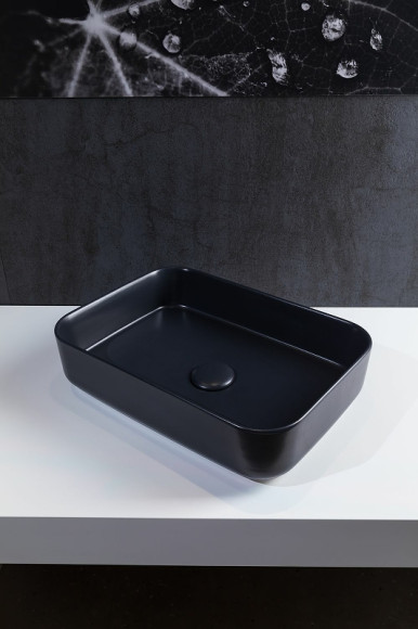 Раковина-чаша Allen Brau Fantasy 50 4.11021.31 Черная матовая Раковина-чаша Allen Brau Fantasy 50 4.11021.31 Черная матовая