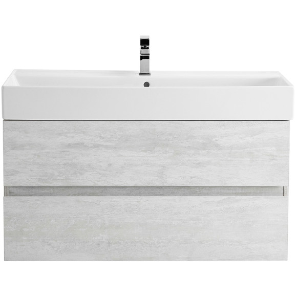 Тумба под раковину Cezares Molveno 46 80 MOLVENO 46-80-2C-SO-LB подвесная Legno Bianco