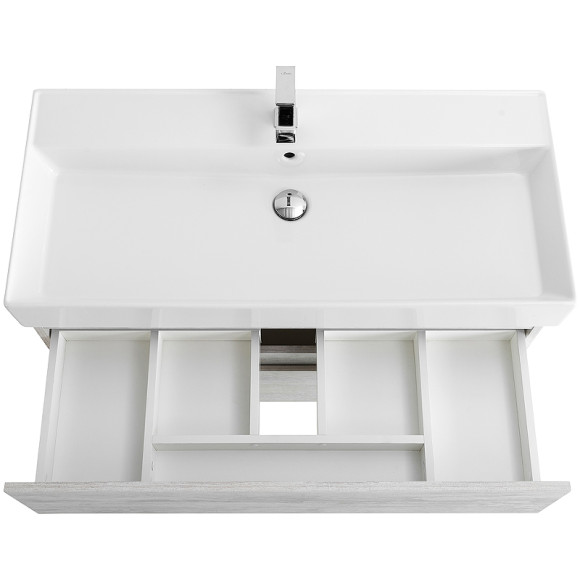 Тумба под раковину Cezares Molveno 46 80 MOLVENO 46-80-2C-SO-LB подвесная Legno Bianco Тумба под раковину Cezares Molveno 46 80 MOLVENO 46-80-2C-SO-LB подвесная Legno Bianco