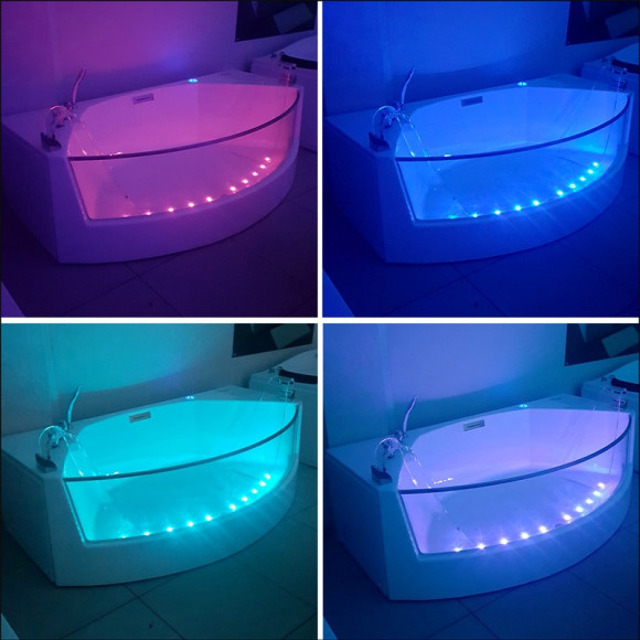 Акриловая ванна Gemy G9079 200х105 с гидромассажем Акриловая ванна Gemy G9079 200х105 с гидромассажем