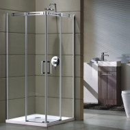 Душевой уголок Grossman GR-3090 190х90 профиль Хром стекло прозрачное