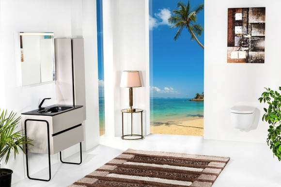 Тумба под раковину Boheme Armadi Art Vallessi 100 837-100-C mat подвесная Кашемир матовый