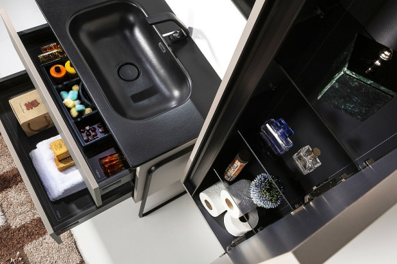 Тумба под раковину Boheme Armadi Art Vallessi 100 837-100-C mat подвесная Кашемир матовый