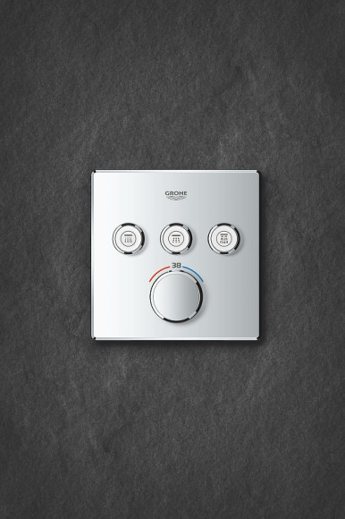 Смеситель для душа Grohe Grohtherm SmartControl 29126000 с термостатом Хром Смеситель для душа Grohe Grohtherm SmartControl 29126000 с термостатом Хром