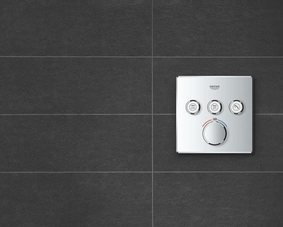 Смеситель для душа Grohe Grohtherm SmartControl 29126000 с термостатом Хром Смеситель для душа Grohe Grohtherm SmartControl 29126000 с термостатом Хром