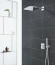 Смеситель для душа Grohe Grohtherm SmartControl 29126000 с термостатом Хром Смеситель для душа Grohe Grohtherm SmartControl 29126000 с термостатом Хром