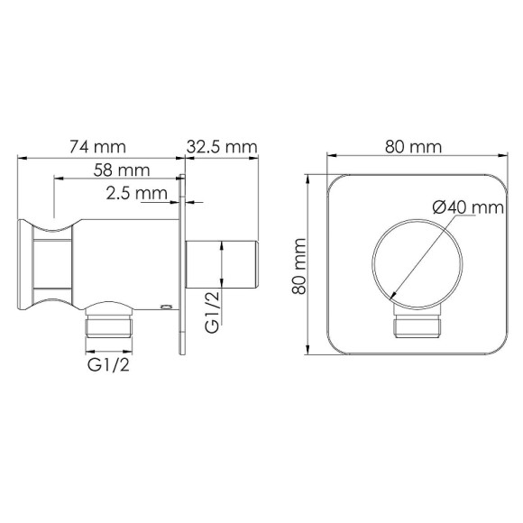 Душевая система WasserKRAFT Ems A7651.303.183.208.280.197.207 Золото глянцевое