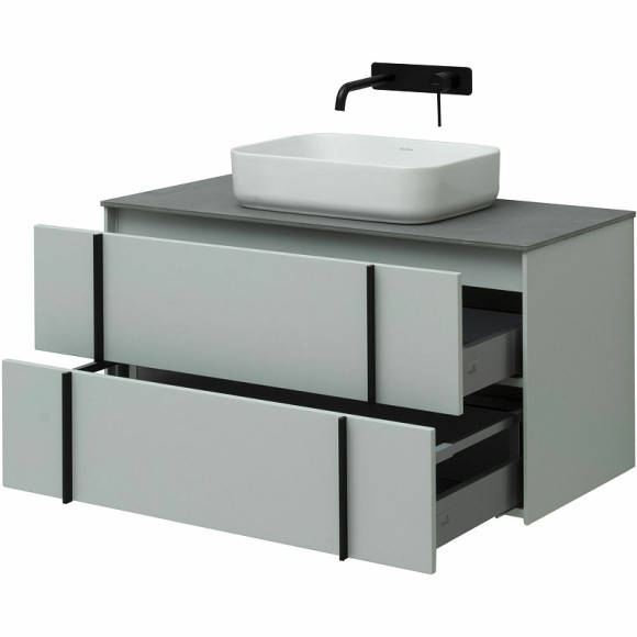 Тумба под раковину Allen Brau Reality 100 1.32007.PWM подвесная Папирус матовый Тумба под раковину Allen Brau Reality 100 1.32007.PWM подвесная Папирус матовый