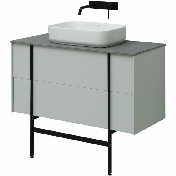 Тумба под раковину Allen Brau Reality 100 1.32007.PWM подвесная Папирус матовый Тумба под раковину Allen Brau Reality 100 1.32007.PWM подвесная Папирус матовый