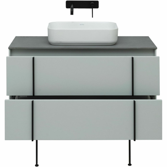 Тумба под раковину Allen Brau Reality 100 1.32007.PWM подвесная Папирус матовый Тумба под раковину Allen Brau Reality 100 1.32007.PWM подвесная Папирус матовый