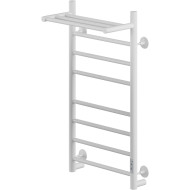 Электрический полотенцесушитель Ника Way-2 80/40 U с полкой Белый матовый