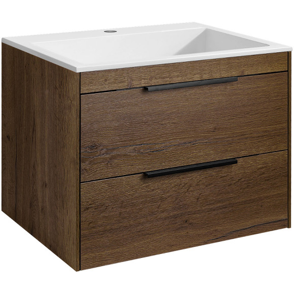 Тумба под раковину Vincea Chiara 2D 60 VMC-2C2600TO подвесная T.Oak Тумба под раковину Vincea Chiara 2D 60 VMC-2C2600TO подвесная T.Oak