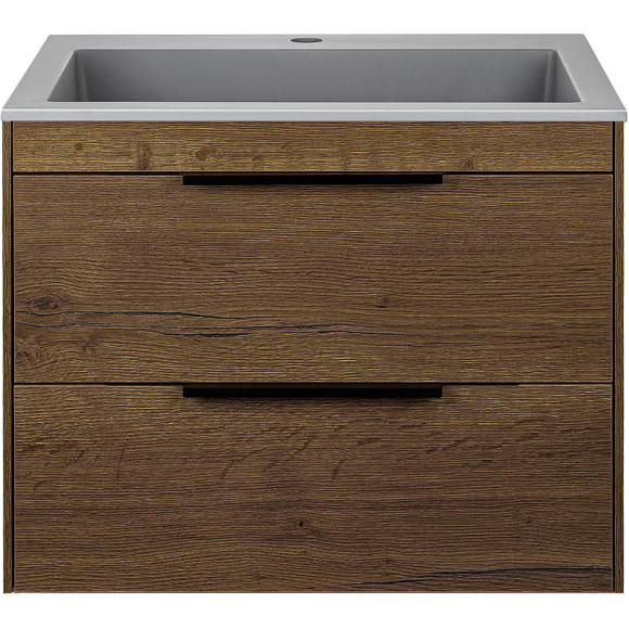 Тумба под раковину Vincea Chiara 2D 60 VMC-2C2600TO подвесная T.Oak Тумба под раковину Vincea Chiara 2D 60 VMC-2C2600TO подвесная T.Oak